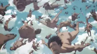 Raining Titans - Attacks on Titan Season 4 Episode 1