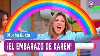 La historia del embarazo de Karen Bejarano - Mucho Gusto 2016