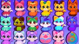 Cotton candy kitten open gifts hatch kitty eggs mini games 🎯#sk gaming 😜😜😜🤗🤗🤗♥️♥️♥️