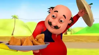 Motu क्यूँ हो रहा है Recharge Samosa Power Se | Motu-Patlu