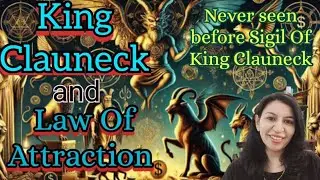 King Clauneck and Law Of Attraction ritual Never Seen Before King Clauneck Sigil