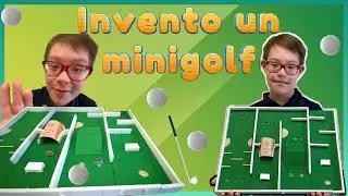 Aprende a hacer este minigolf de mesa || Con esta manualidad tendrás horas de diversión. #minigolf