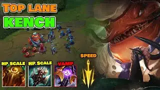 Tahm Kench in the Top Lane with Lethal Tempo  |  League of Legends Season 14