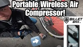 Bicycle Portable Wireless Air Compressor! | How It Works