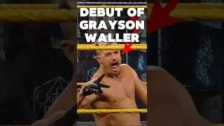 Grayson Waller's WWE debut #wwe #wrestling #shorts