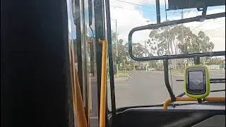 Front Seat Ride on PTV Bus Route 408 | Melbourne City View