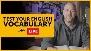 Test your vocabulary 🔴Live | How to learn English vocabulary