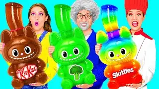 Кулинарный Челлендж: Я против Дедушки | Кухонные Лайфхаки и Рецепты от RaPaPa Challenge
