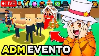 😱EVENTO DE ADM ABUSE E NOVOS BRAINROT NO ROUBE UM BRAINROT + BASE AQU&Aacute;TICA AO VIVO #roblox #brainrot