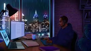 ☔️ Late Night Studying in Philadelphia ⚖️ | LoFi Jazz Hip-Hop [Study - Relax - Enjoy]