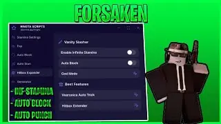 Forsaken BEST Script *NO KEY* Auto Block/Snipe, God Mode AND MORE