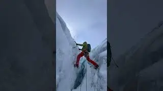 Folgefonna Glacier 🇳🇴 #adrenaline #iceclimbing #adventure #visitnorway #folgefonna