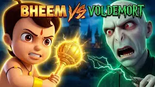 Chhota Bheem vs Voldemort 😱 | Magic vs Power | Epic Battle | #1million 