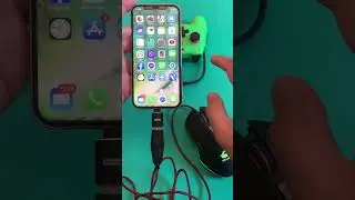 Как подключить и использовать проводную мышь с iPhone и iPad #shorts #shortsvideo #youtubeshorts ...