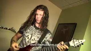 Megadeth's Chris Broderick Demonstrates His Signature Jackson Guitar