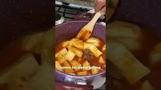 ricetta facile facile, spezzatino con patate #pertutti #food