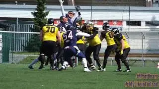 Pori Bears vs Mikkeli Bouncers (10.8.2019, Pori, Finland)