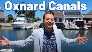 Oxnard Real Estate Channel Islands Luxury Home Tour on the Water with Brandon Garrett Duffy Boat
