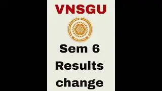 Sem 6 results changed #vnsgu