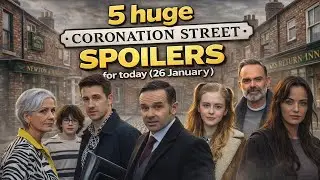 5 важнейших спойлеров к сериалу «Coronation Street» на сегодня (26 января) | Спойлеры к британски...