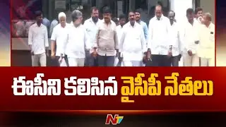 YCP Leaders Meets EC Officials | AP Elections 2024 | NTV