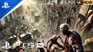 FRANCE ZOMBIE RUSH (PS5 PRO) Realistic ULTRA Graphics [4K 60FPS HDR] World War Z