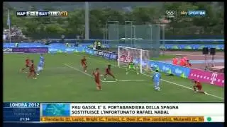 Amichevole Napoli-Bayern München 3-2  20/07/12