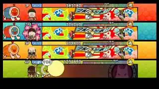 【太鼓の達人 Wii4】Rotter Tarmination(裏譜面)【全難易度同時再生】