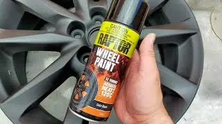 RAPTOR Wheel Paint Spray Rim Restoration DIY Kerb Rash Repair Respray Recolour