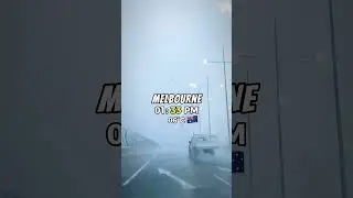 Melbourne weather Conditions in a day 🤍 #melbourne #viral #1m #australia #subscribe #travel