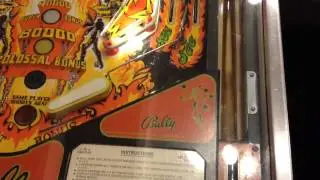 Kiss Pinball Machine Restored
