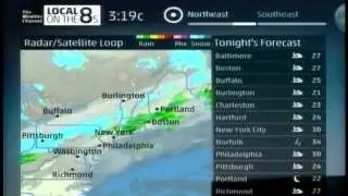 New Local Forcast - November 12, 2013 - 4:18 AM ET