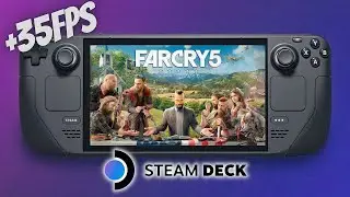 Far Cry 5 Steam Deck 40FPS / Фаркрай 5 / оптимизация факрай 5 на Steam Deck #farcry5steamdeck