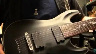 Schecter Damien 7 Platinum Diamond Series