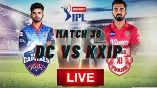 🔴LIVE IPL Score- Kings XI Punjab vs DC [ 20 OCT 2020]-Match 38 DELHI vs PUNJAB IPL Live Commentary