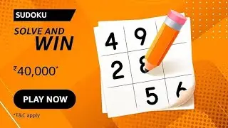 Amazon Quiz Funzone SUDOKU SOLVE AND WIN 40,000