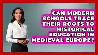 Can Modern Schools Trace Their Roots to Historical Education in Medieval Europe?