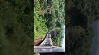Clearlaketv 4K video train&rsquo;s view railway roadside view