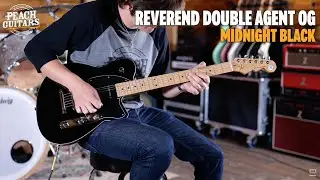 No Talking...Just Tones | Reverend Double Agent OG - Midnight Black