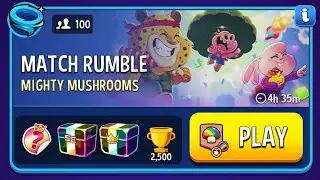 (100 players) mighty mushroom rainbow blow em up match masters rumble today gameplay