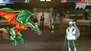 Mugen Random Battles: Wyvern Vs Robo Weiss