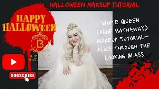 Halloween Makeup 2022 : Disney's Alice Through The Looking Glass White Queen's