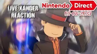 XANDER REACTS: Nintendo Direct 02-08-2023