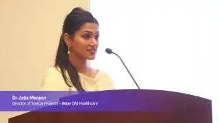Dr. Zeba Moopen's Welcome Address at the Aster Volunteers launch.