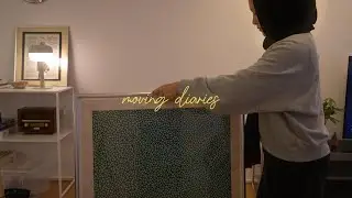 Moving Vlog ✧₊⁺ empty apartment tour, living alone diaries & hosting