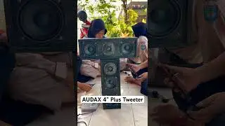 Cek Sound Audax 4&rdquo; Tuning by Fredy Audio