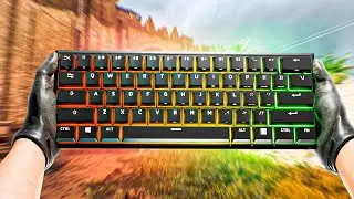 A MELHOR MOVIMENTA&Ccedil;&Atilde;O DO WARZONE COM ESSE TECLADO  XVX -SK80 AN&Aacute;LISE!