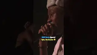 A$AP Rocky Ignored Tyler, The Creator