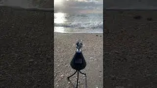 Early Morning Sunrise Binaural Waves Audio Field Recording At The Beach 🌊  - NovaSound.Technology