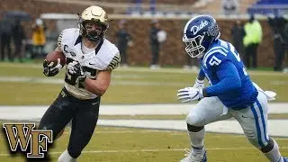 Wake Forest RB Cade Carney Powers Deacs Over Duke